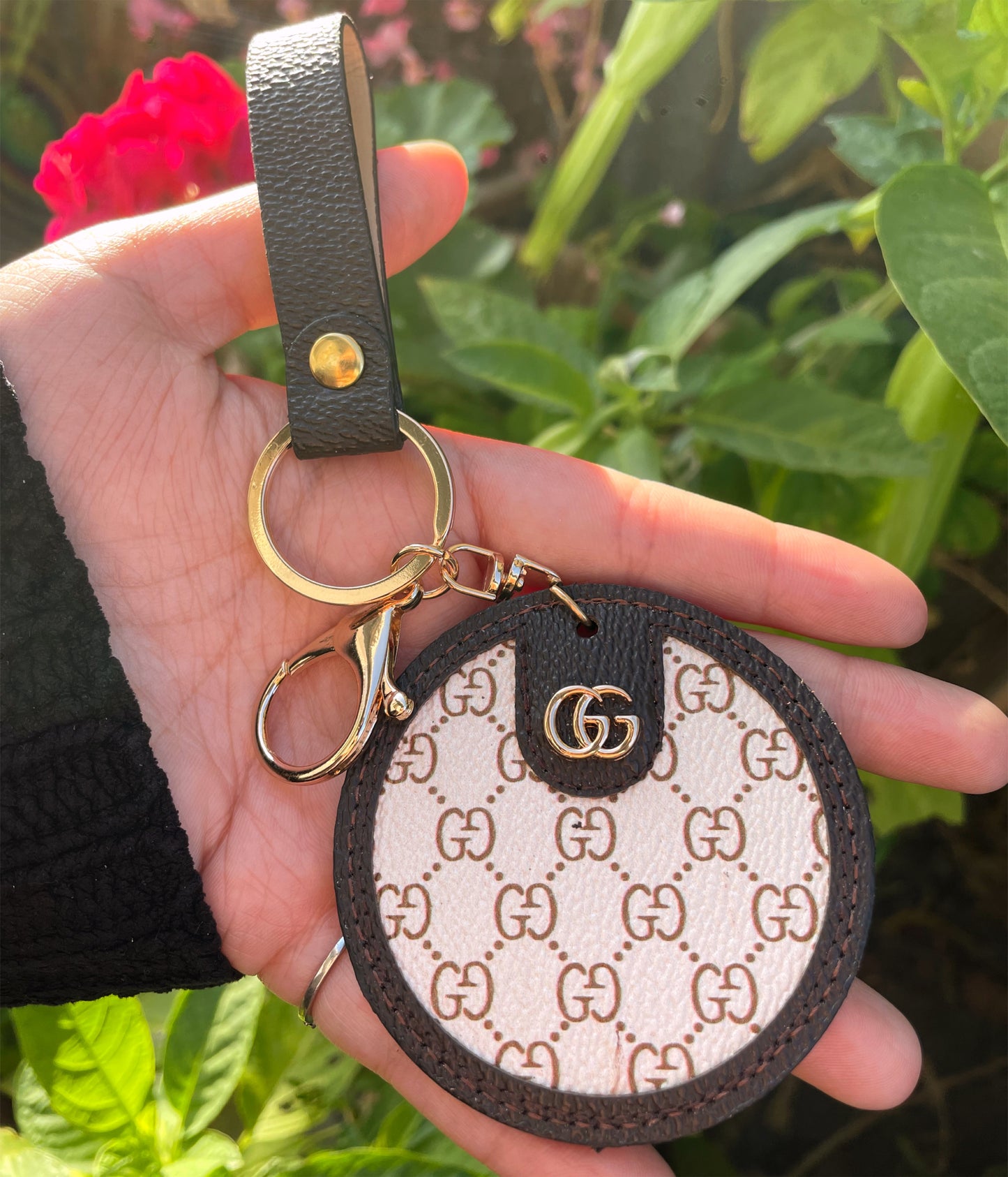 GG Brown Keychain