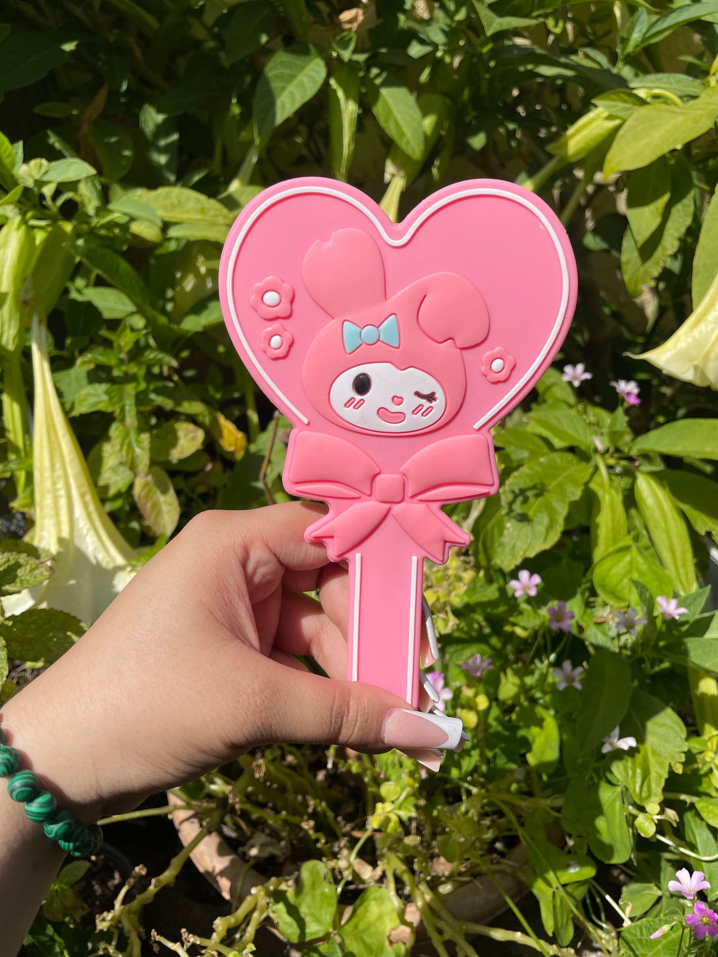 My Melody Heart Hand Mirror