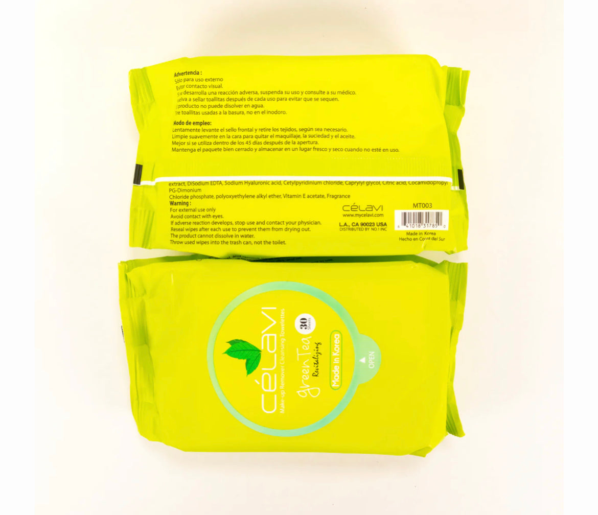 Green Tea Cleansing Wipes