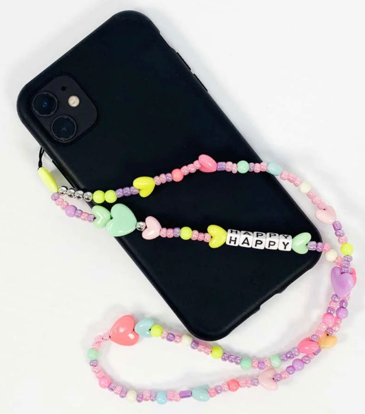 XL Happy Heart Phone Charm