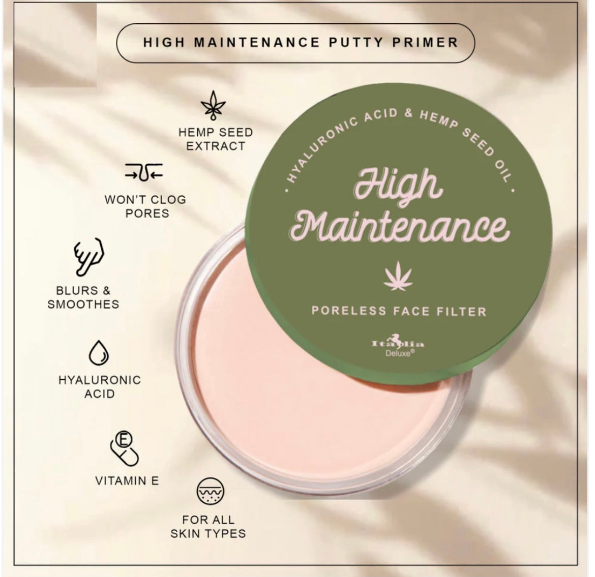 Italia Deluxe - High Maintenance Putty Primer